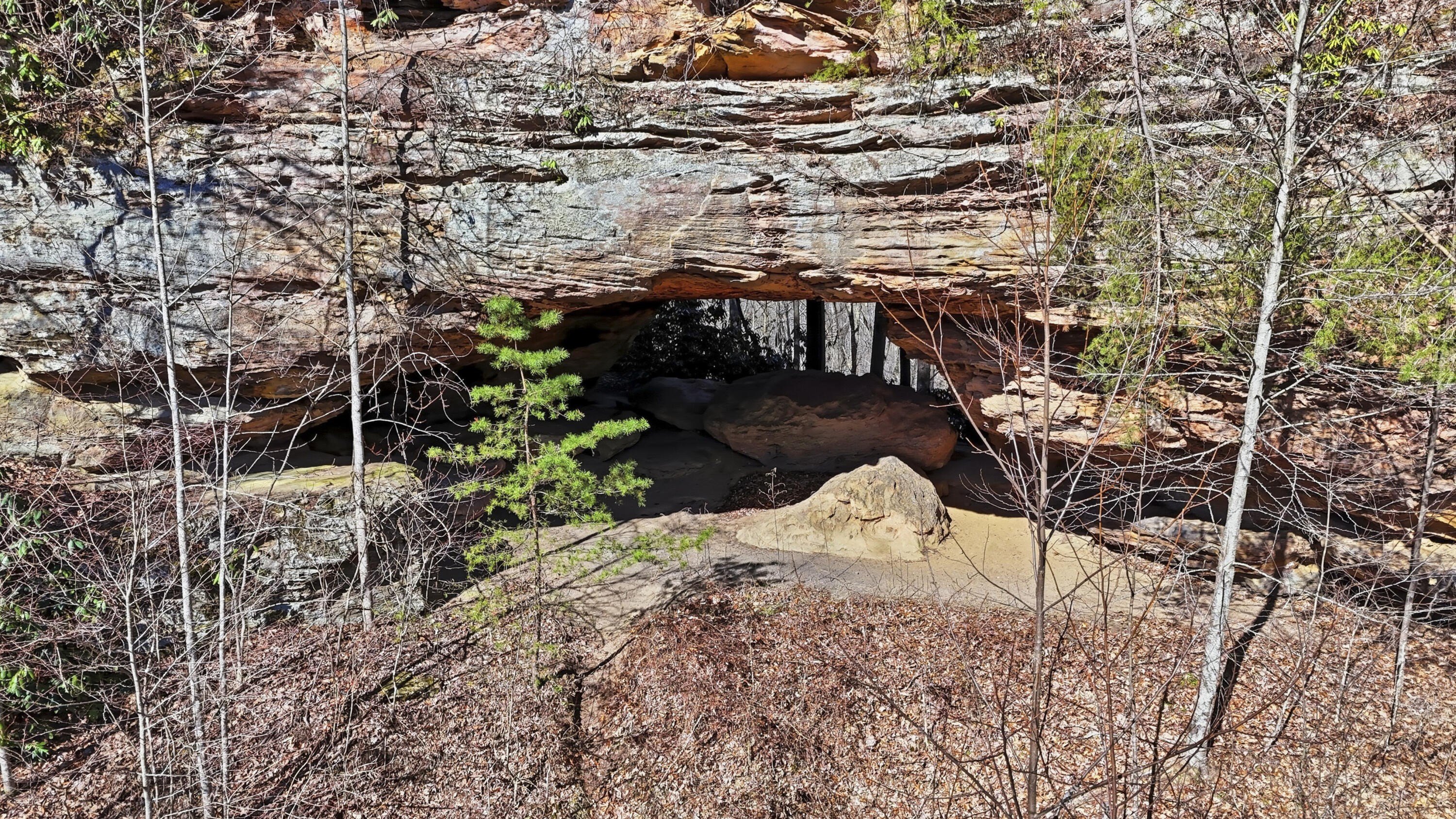 Land with Arch View