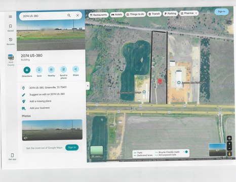 Commercial Land with Highway and Rail Frontage