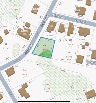 Dartmouth Land with Street Frontage