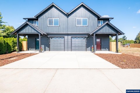 New Duplex With Attached Garages