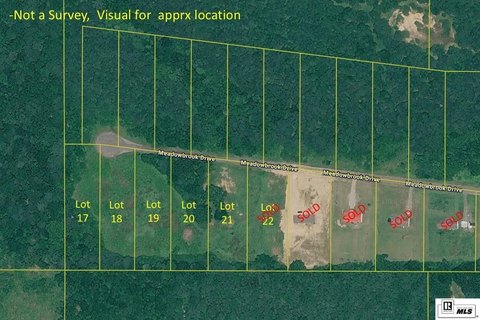 Partially Cleared Homesite Lot