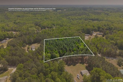 Secluded Wooded Land in South Hill