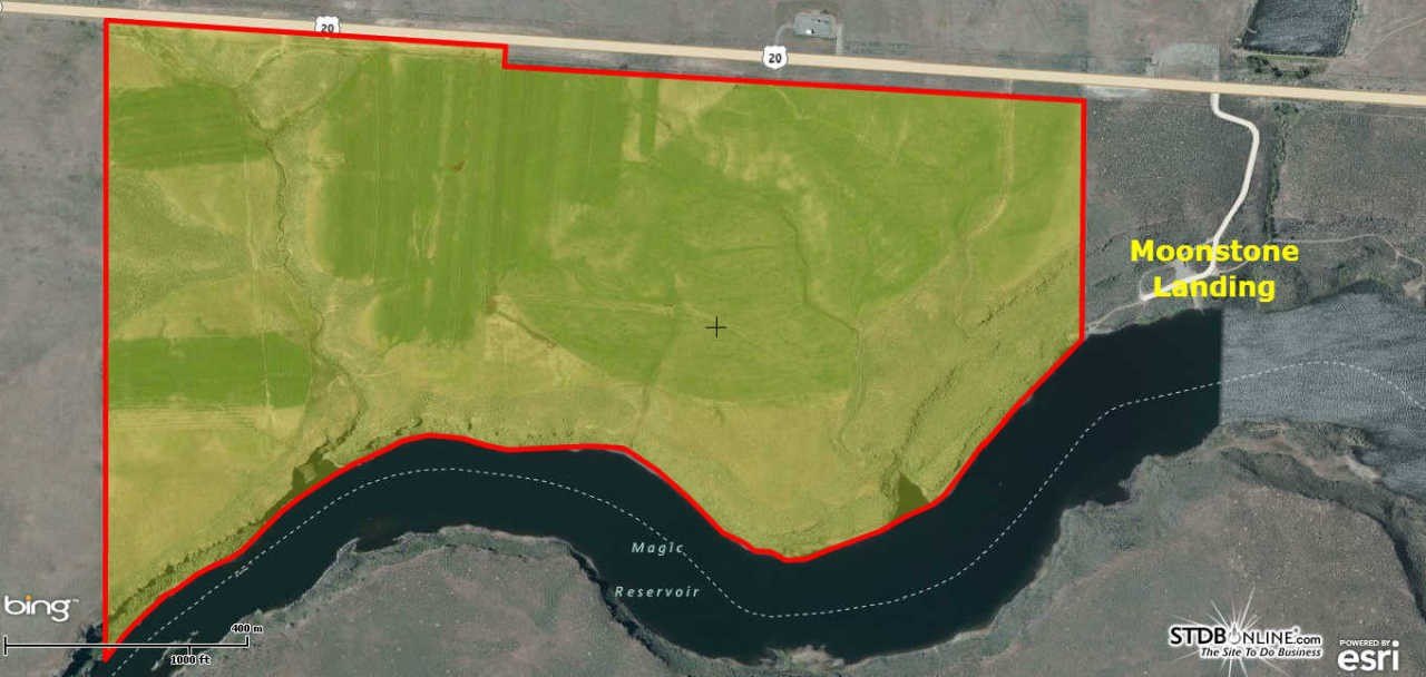 310 Acres Bordering Magic Reservoir