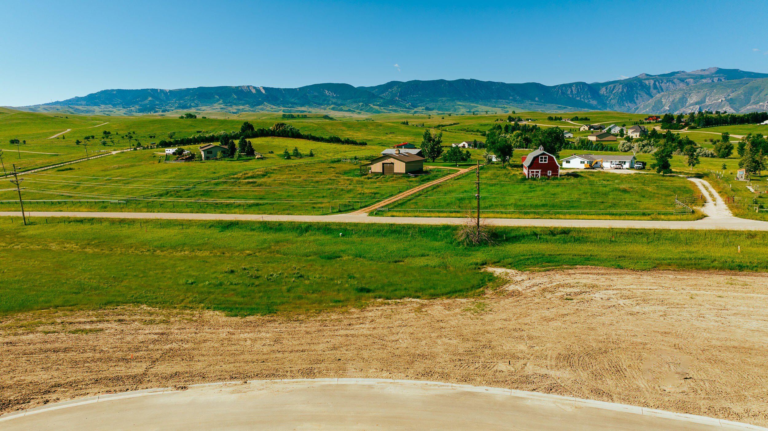 Land with Mountain Views