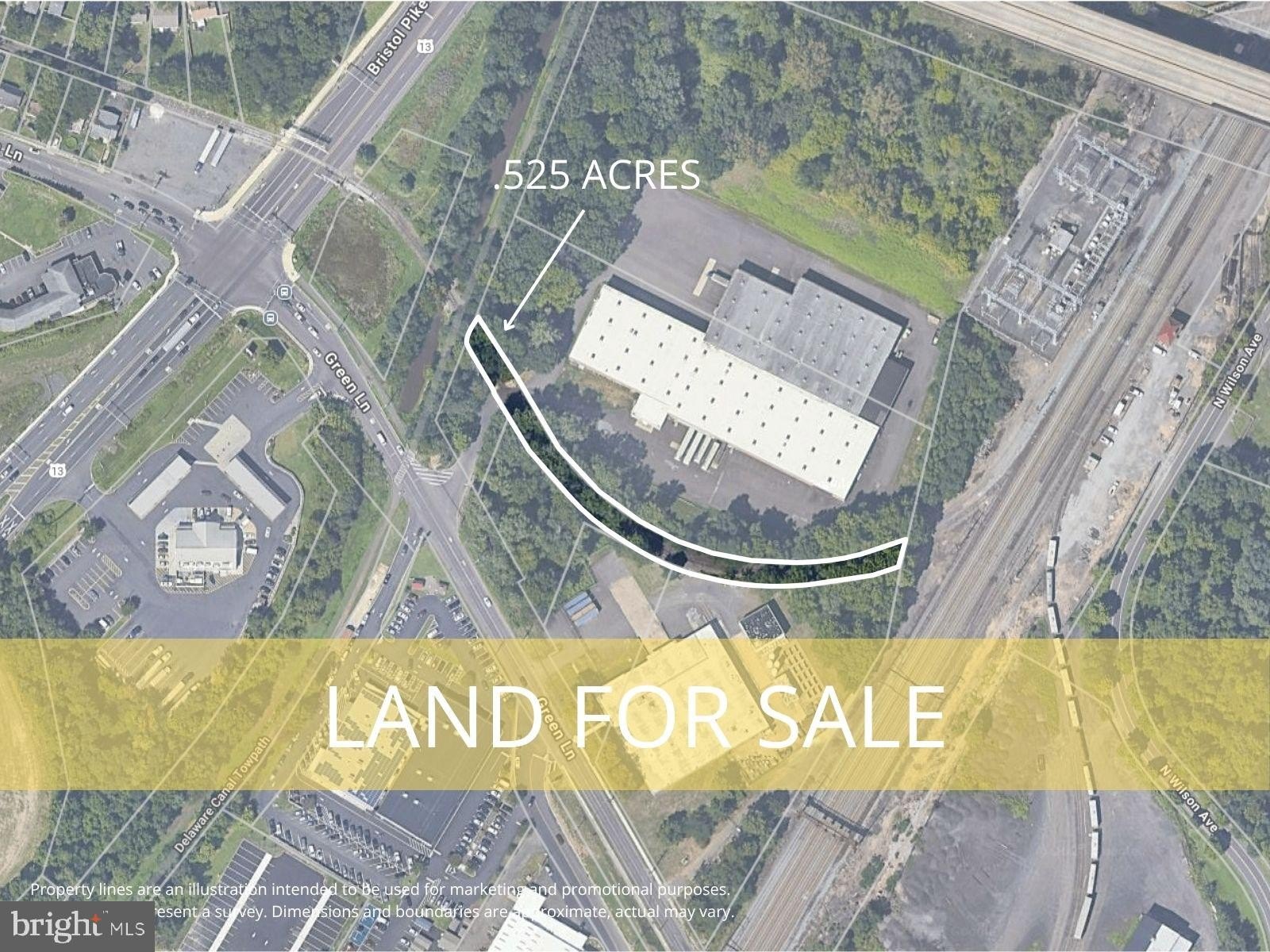 Land in Bristol, Pennsylvania