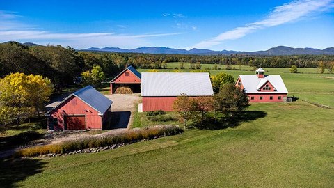 Willsboro Farm with Mountain Views