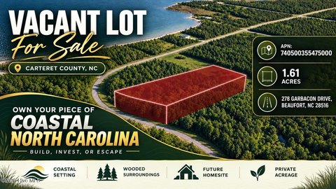 Level Vacant Coastal Lot