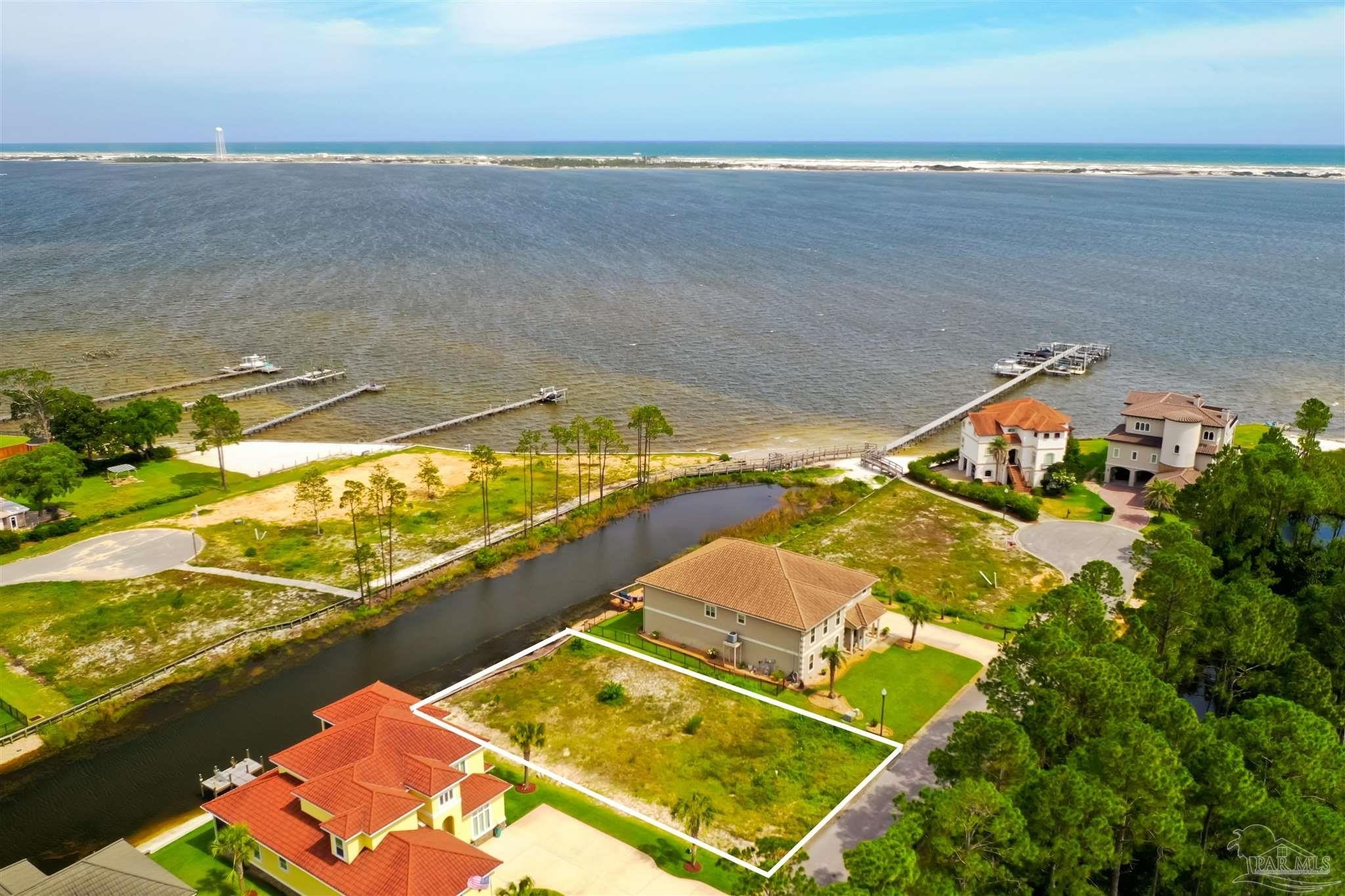 Navarre Cleared Lot with Boat Slip