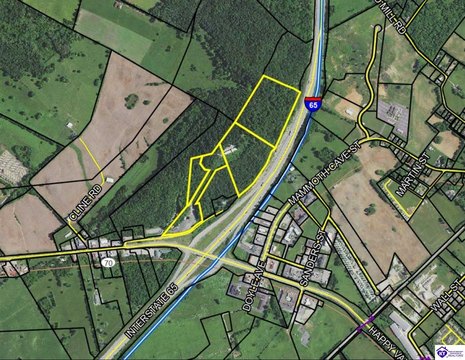 Commercial Land with Interstate Frontage