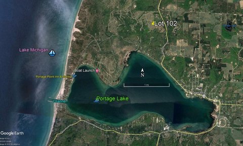 Wooded Lot in Portage Ridge