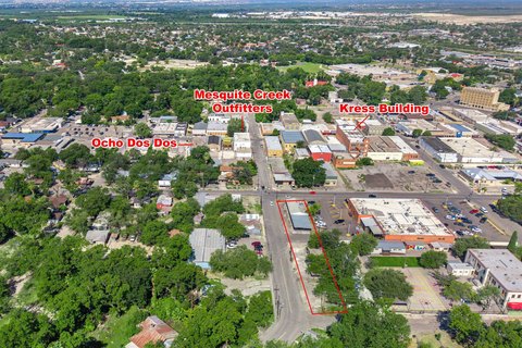 Corner Commercial Lot with Rental Unit