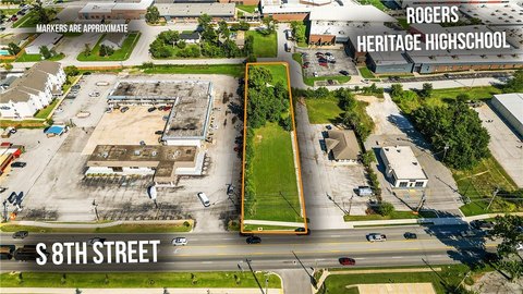 Rogers Commercial Lot For Sale