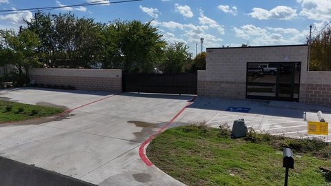Gated Tow Yard and Office
