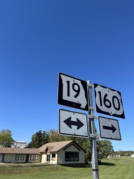 Motorcycle Destination with Highway Visibility