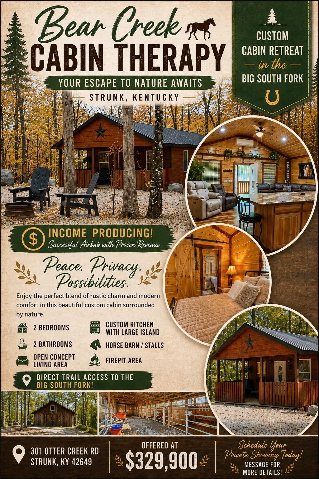 Turnkey Income Property Bordering National Park