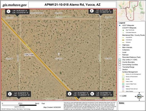 40 Acres of Land, Yucca