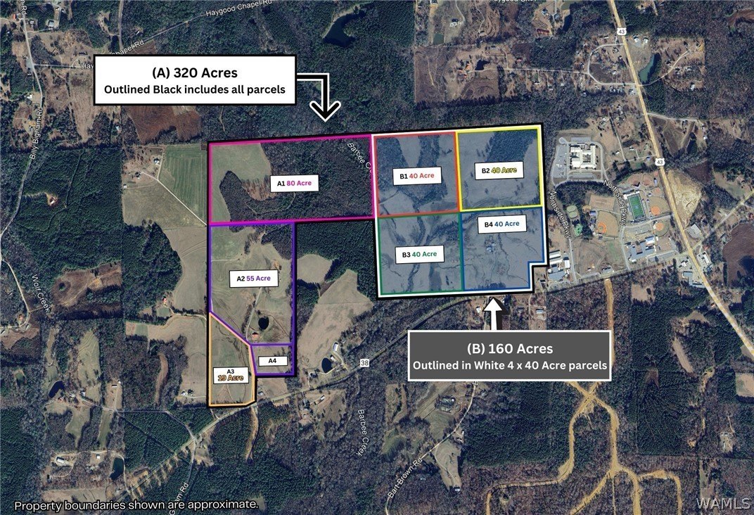 320-Acre Farm in Northport, AL