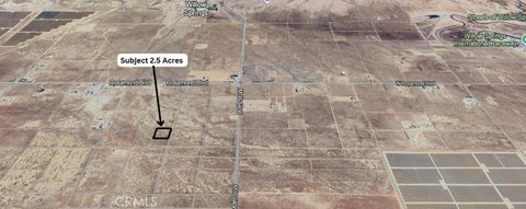 2.5 Acres in Rosamond, CA