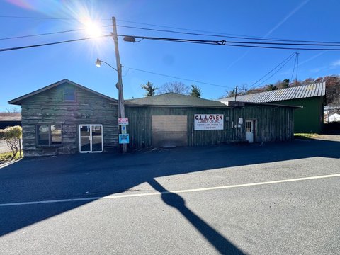 Level Commercial Land with Buildings