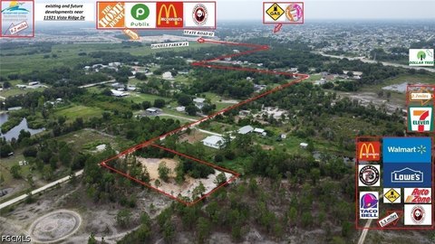 Partially Cleared Agricultural Land