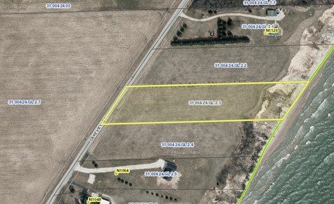 Lake Michigan Waterfront Building Lot