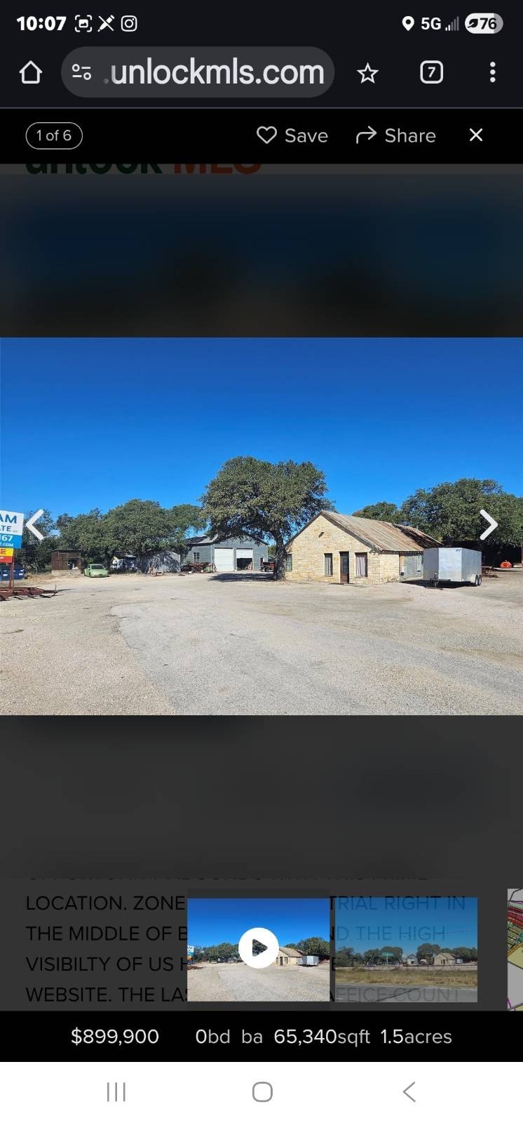 Bertram Commercial Property on Highway