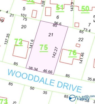 Wooded Lot Near Downtown Huntsville