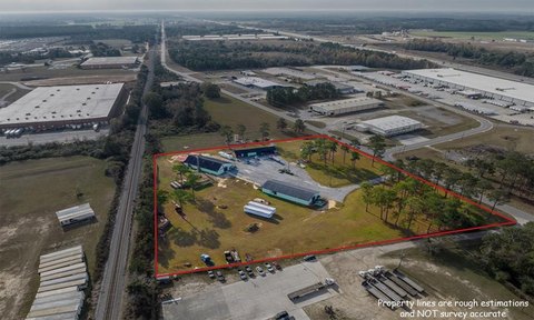 Office-Warehouse Space with Rail Access