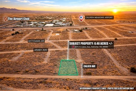 Pahrump Development Land Near Airport