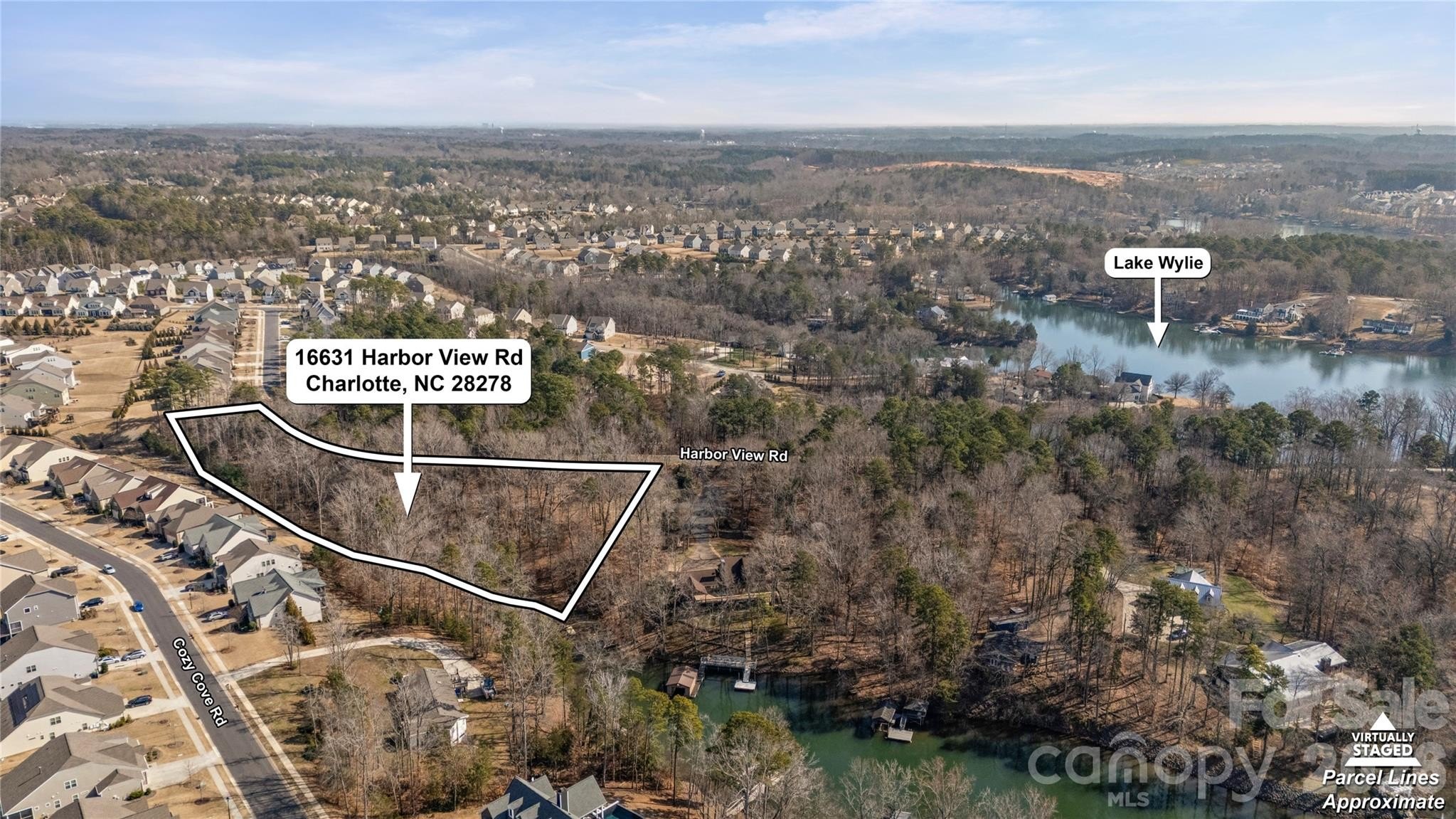Lake Wylie Waterfront Land Parcel
