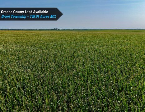 Agricultural Farmland with Tile Drainage