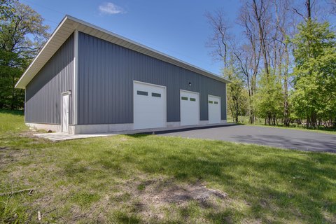 Manistee Commercial Land with Storage