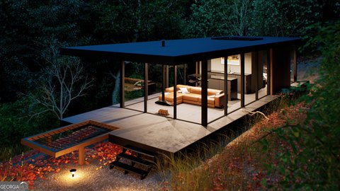 Architectural Retreat on 60 Acres