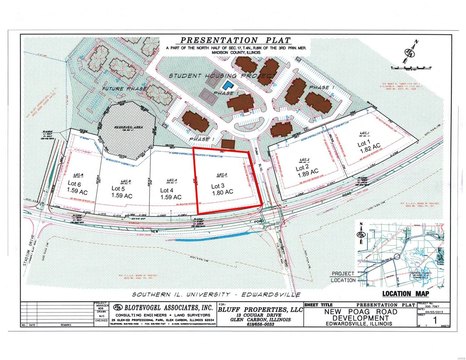 Land with Lighted Intersection Access