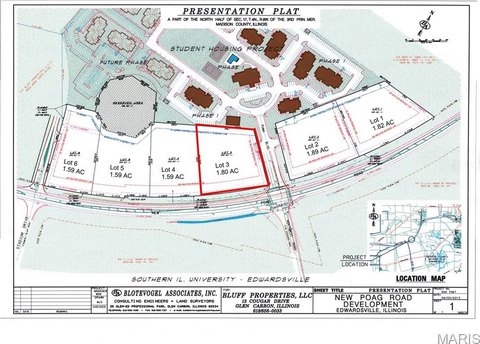 Land with Lighted Intersection Access