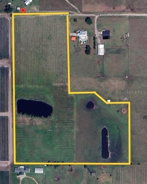 Fenced Agricultural Land
