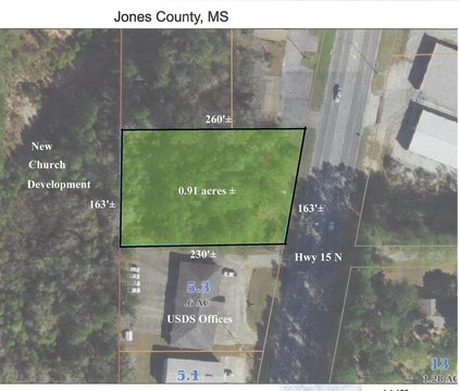 Wooded Commercial Development Land
