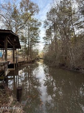 Waterfront Land with Boat House