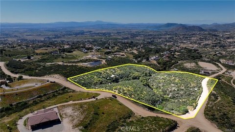 Temecula Land with Valley Views