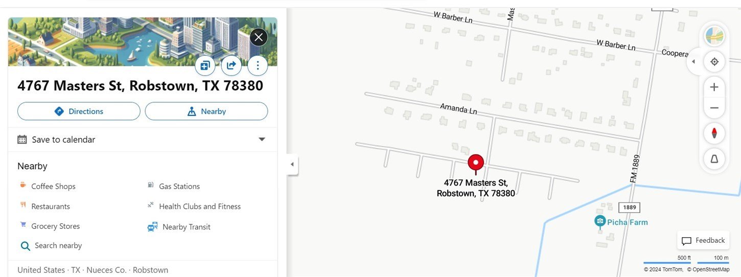 Spacious Lot in Robstown, TX