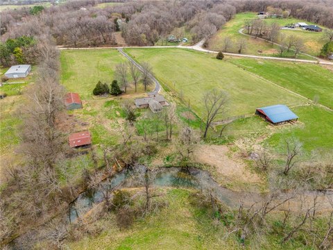 Fayetteville Acreage with Running Creek