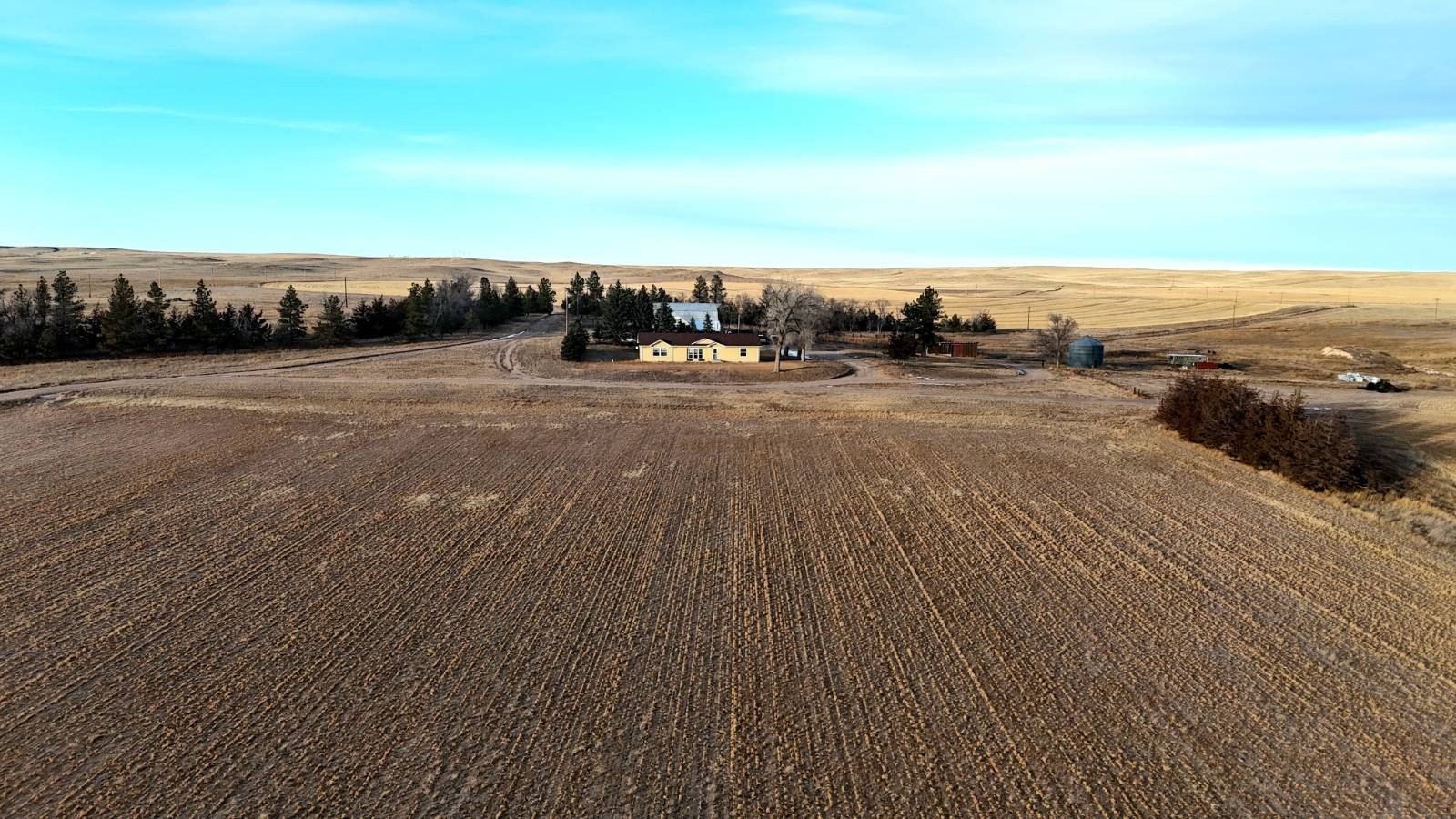 Nebraska Ranch Home with Outbuildings