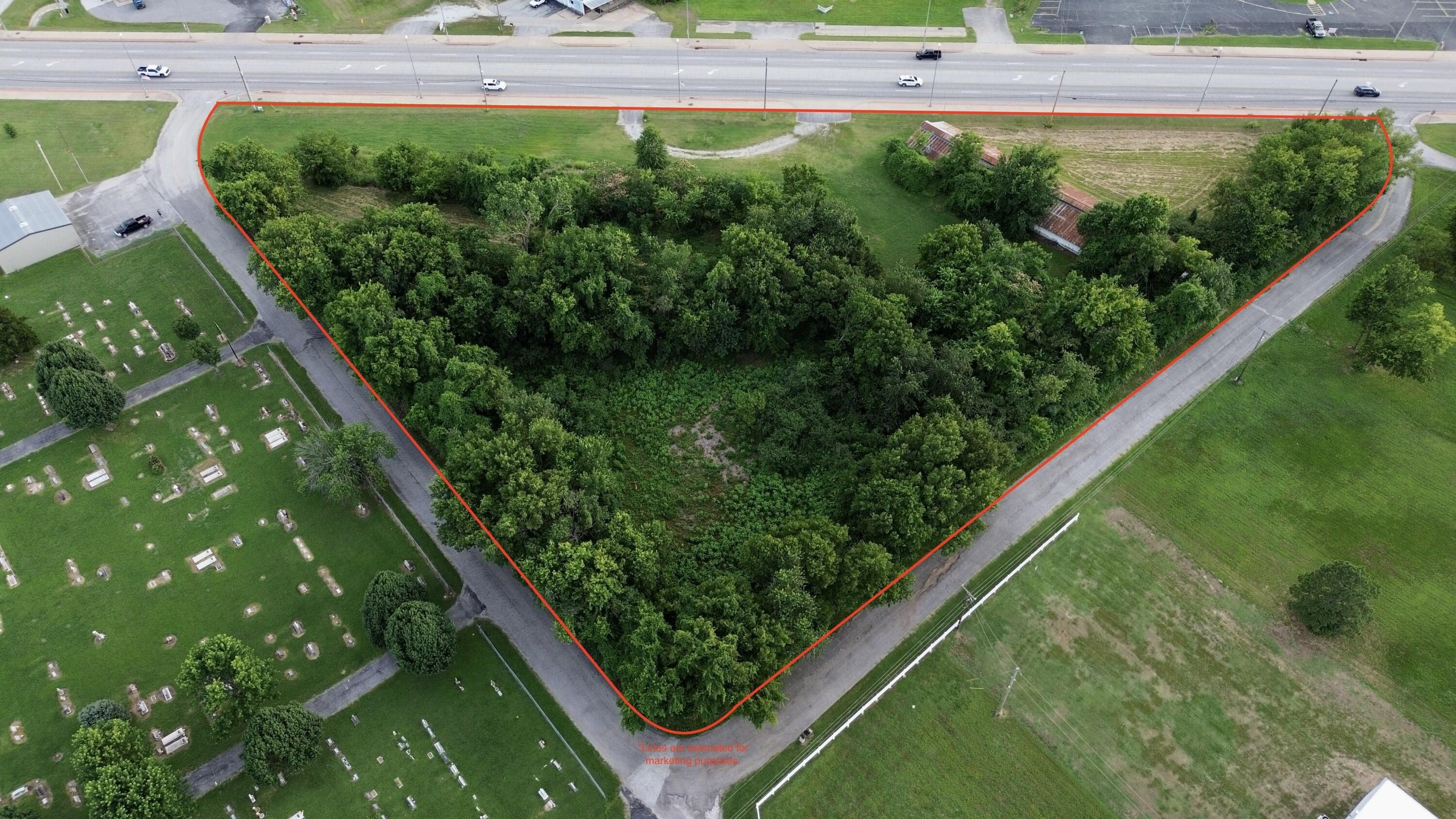 Commercial Land with Highway Frontage