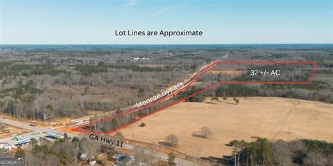 32-Acre Land Parcel in Monroe