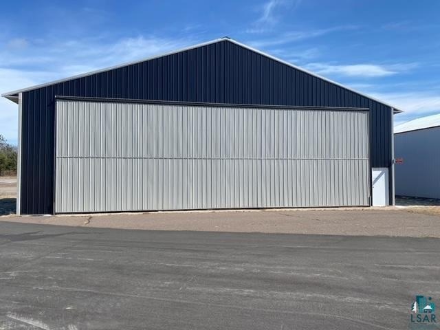 Hangar Building Near Airport