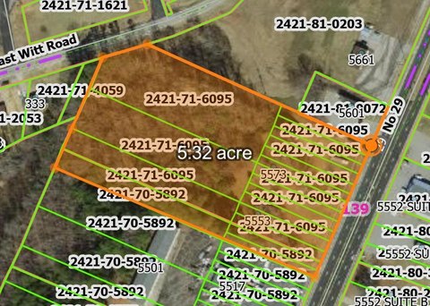 Commercial Land in Blairs, VA