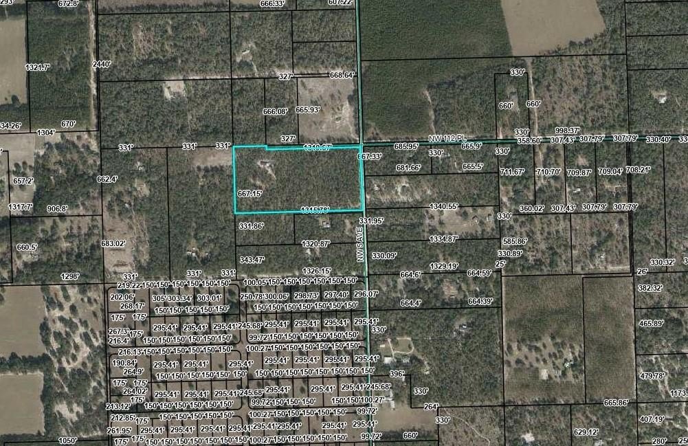 10 Acres Wooded Land