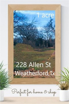 Residential Land in Weatherford, Texas