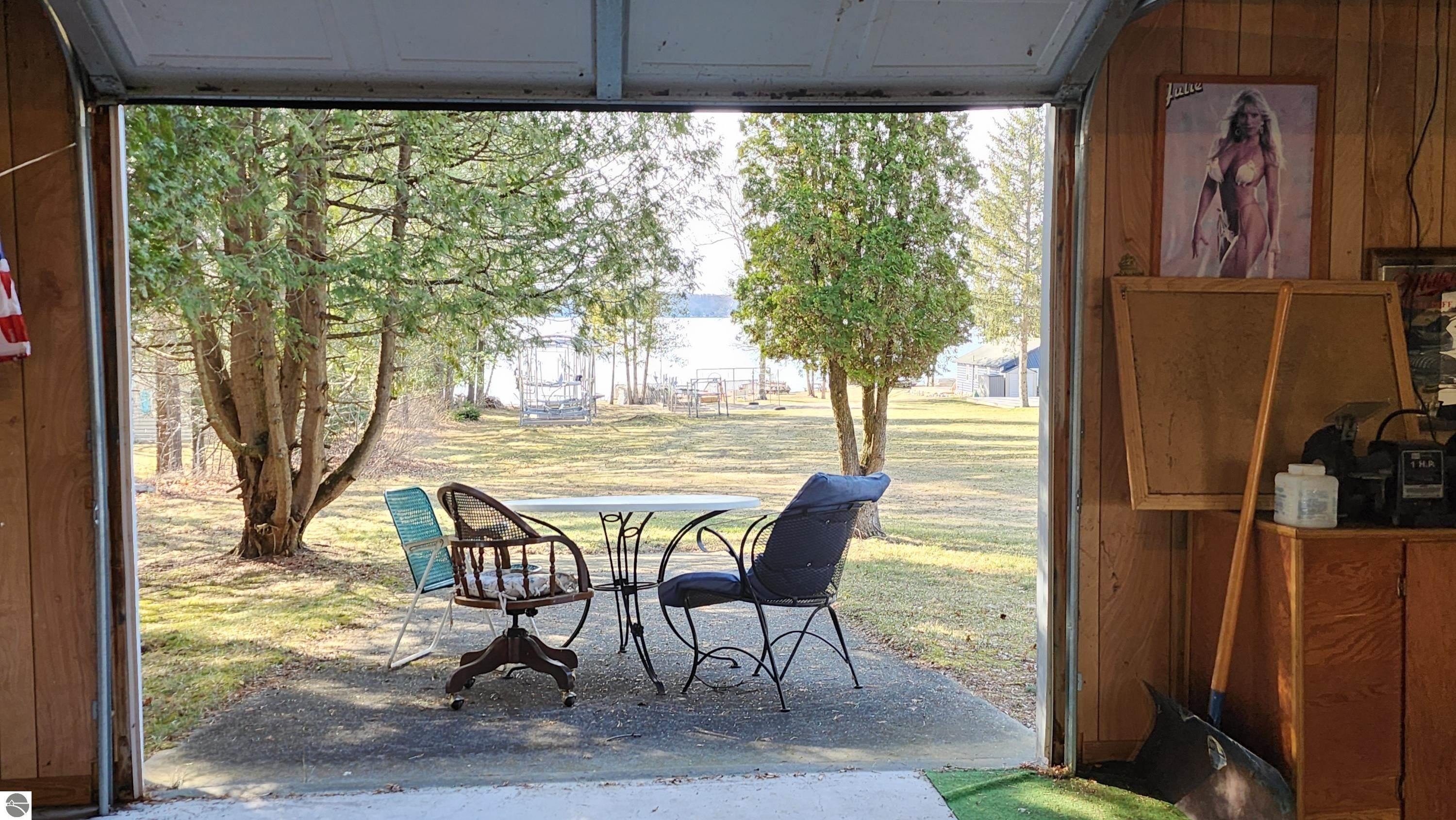 Torch Lake Garage with Porch