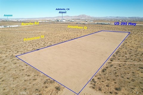Residential Land in Adelanto, CA